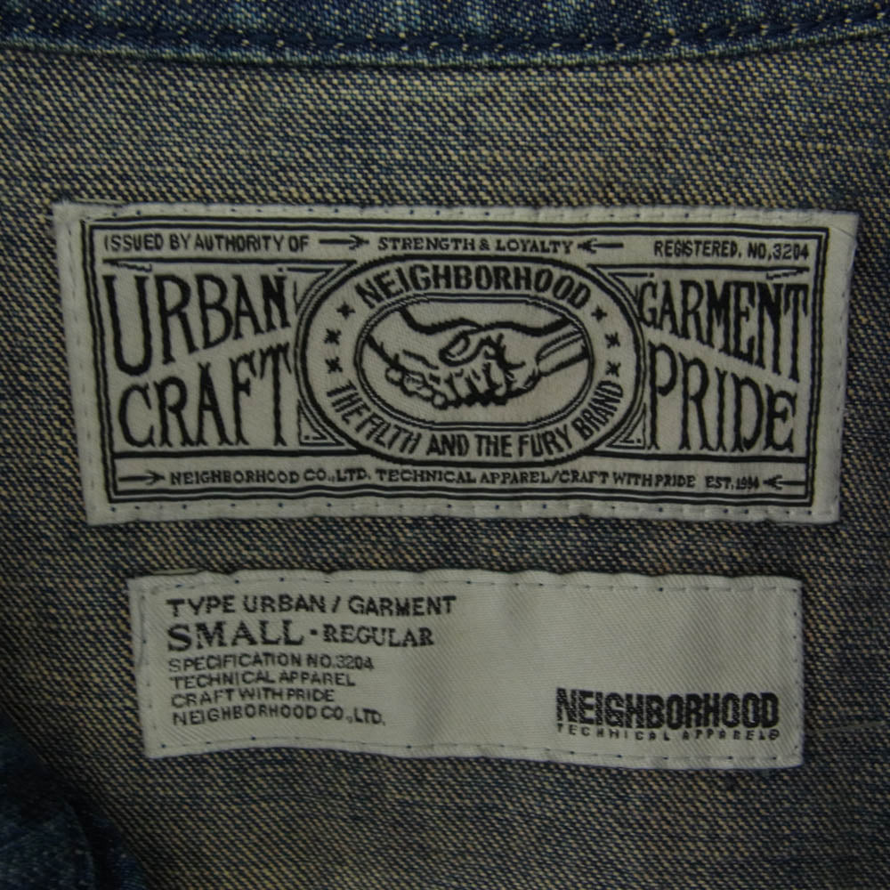NEIGHBORHOOD ネイバーフッド SPNH-JK-M06 M-65 Denim C-JKT デニム シングル ジャケット インディゴブルー系 S【中古】