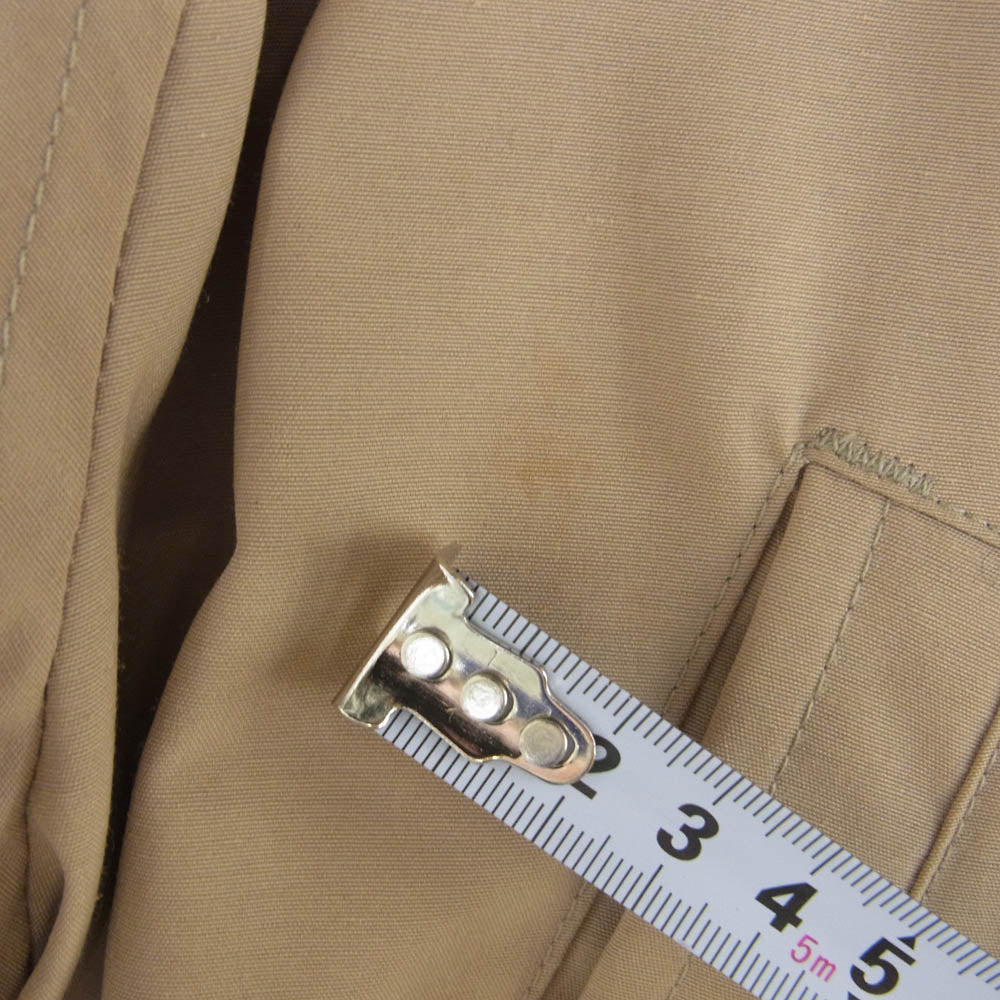 CANADA GOOSE カナダグース 7950JM R 国内正規品 グリフィンインターナショナルタグ CHILLIWACK BOMBER チリワック ボンバー ダウンジャケット コヨーテファーフード付き ベージュ系 S/P【中古】
