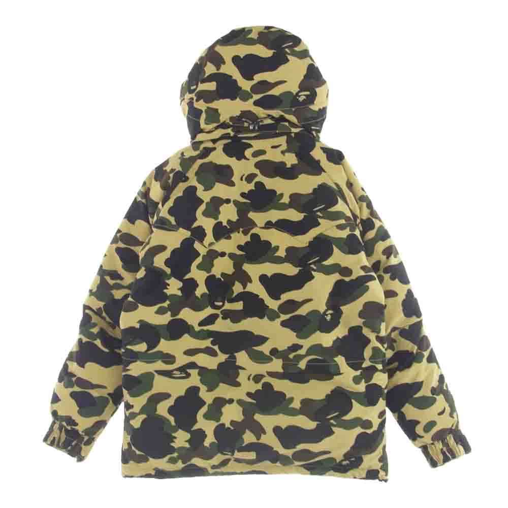 A BATHING APE カモフラジャケット　スノボ/おまけサーマルレギンス A BATHING APE アベイシングエイプ CAMO SNOWBOARD DOWN JACKET