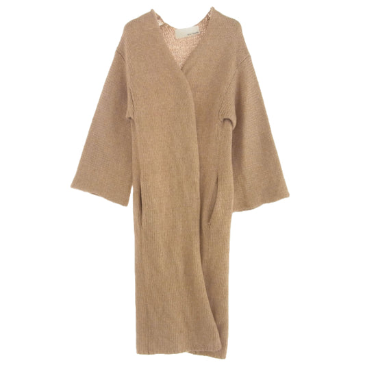 ウィムガゼット ロング カーディガン ガウン コート ピンク系 F【中古】