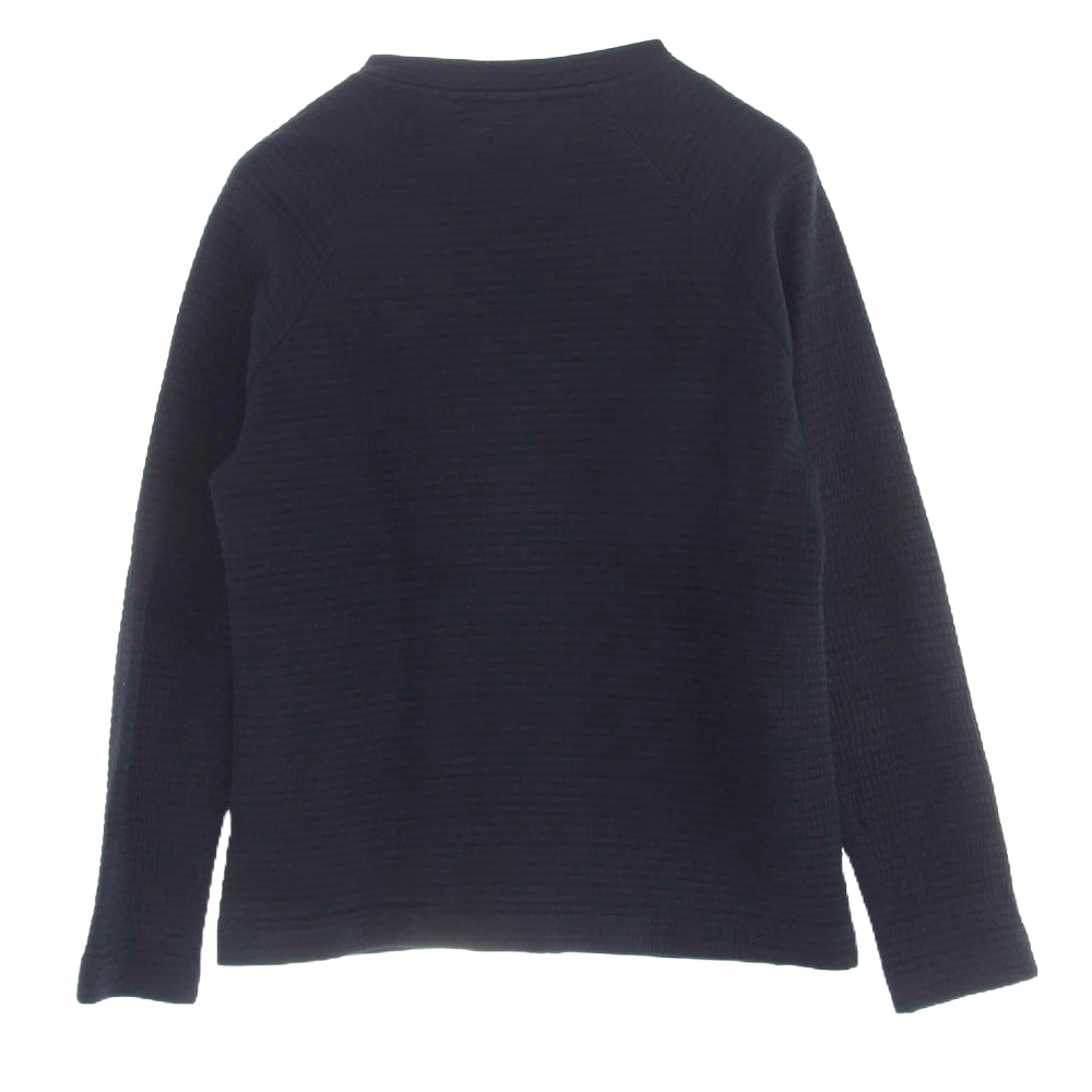 HUGO BOSS ヒューゴボス 10195882 フルジップ キルティング ブルゾン ジャケット ジップアップ カーディガン ダークネイビー系 L【中古】