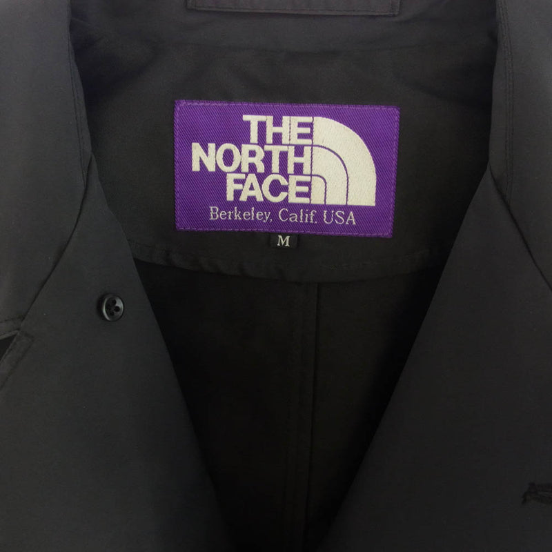 THE NORTH FACE ノースフェイス NP2976N PURPLE LABEL パープルレーベル ステンカラーコート ブラック系 M【中古】