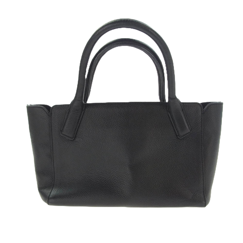 TOCCA トッカ レザー ロゴ ハンド バッグ ブラック系【中古】