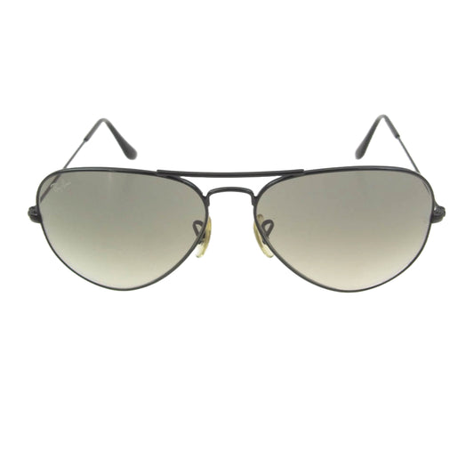 Ray-Ban レイバン 3025 AVIATOR CLASSIC LARGE METAL アビエーター ティアドロップ サングラス ブラック系 58□14【中古】