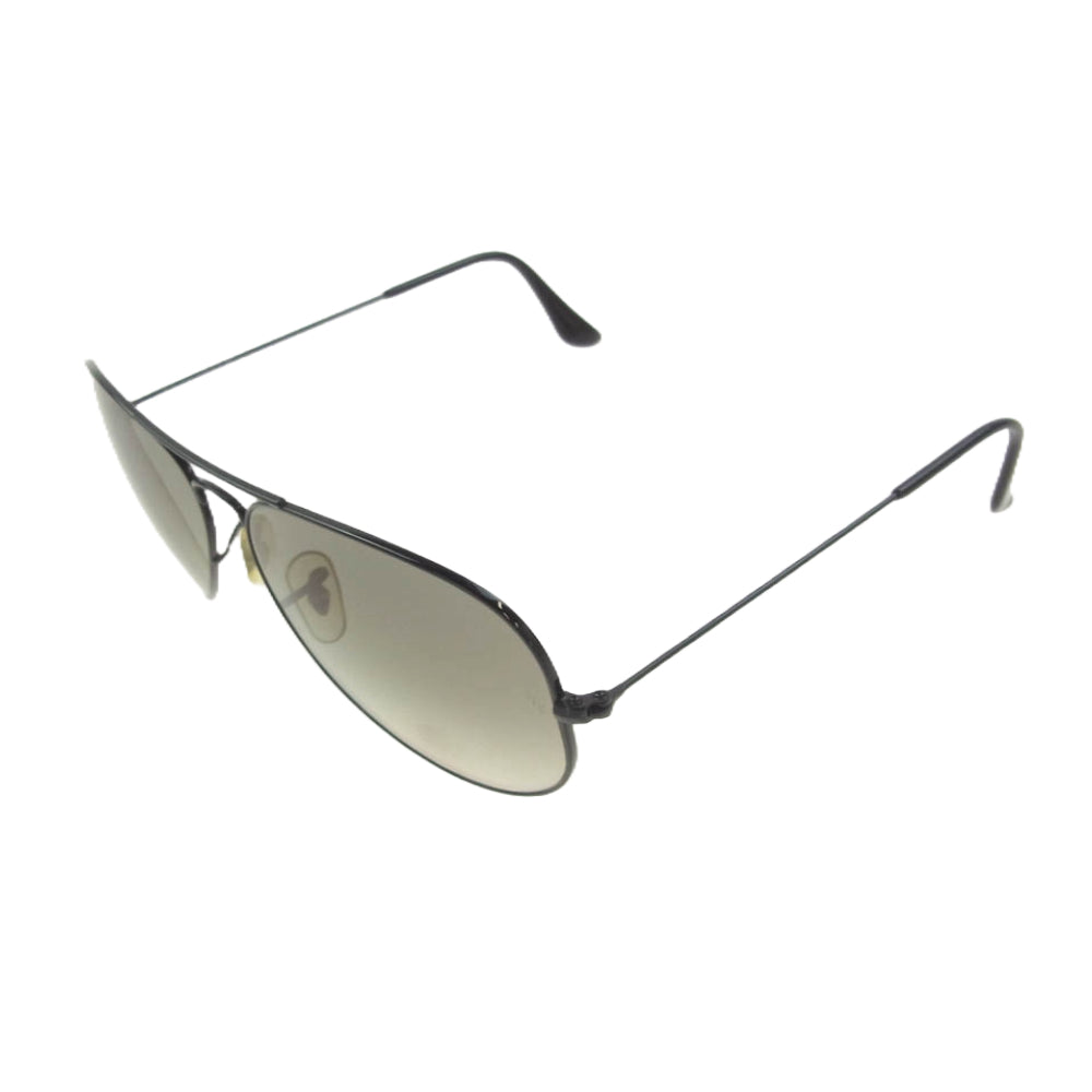 Ray-Ban レイバン 3025 AVIATOR CLASSIC LARGE METAL アビエーター ティアドロップ サングラス ブラック系 58□14【中古】