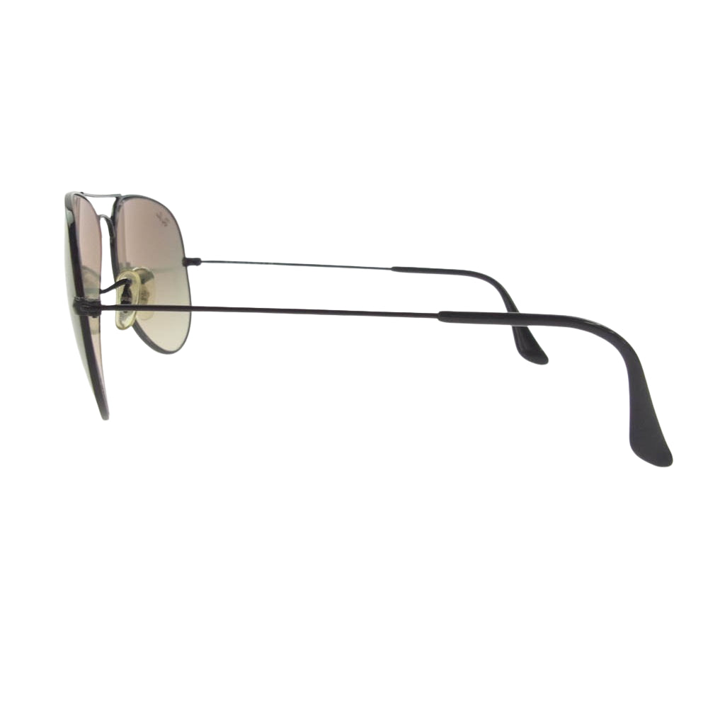 Ray-Ban レイバン 3025 AVIATOR CLASSIC LARGE METAL アビエーター ティアドロップ サングラス ブラック系 58□14【中古】