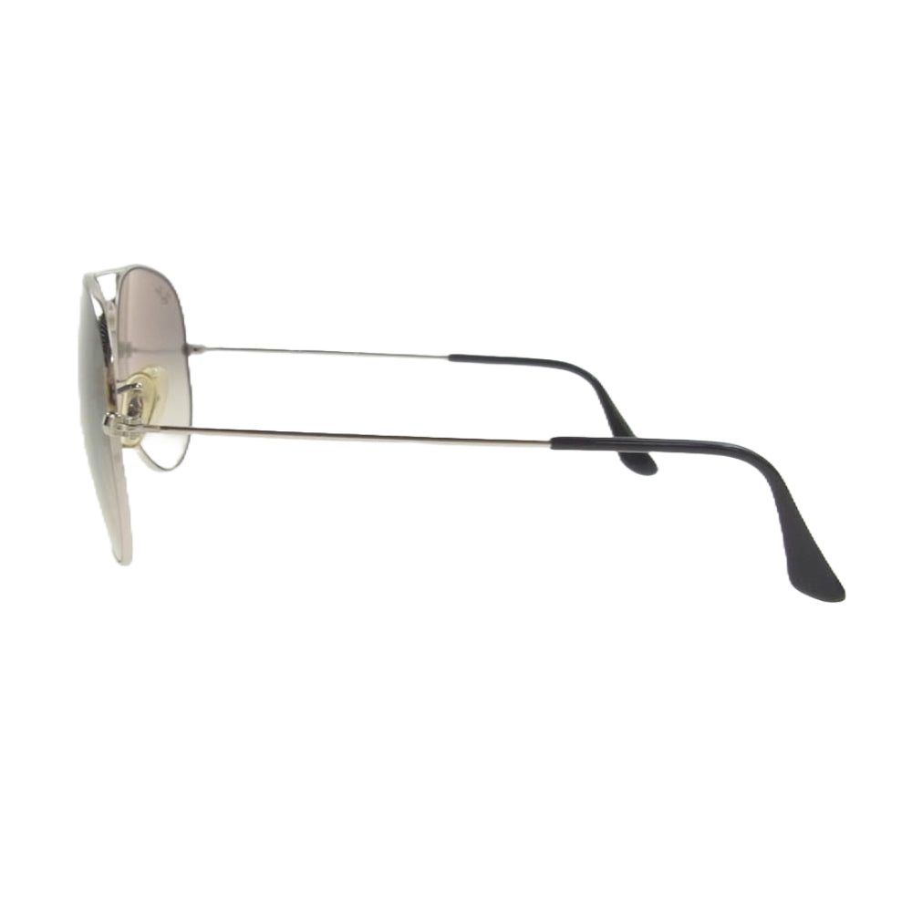 Ray-Ban レイバン 3025 AVIATOR LARGE METAL アビエーター サングラス ガンメタル ティアドロップ フレーム：シルバー系 58□14【中古】