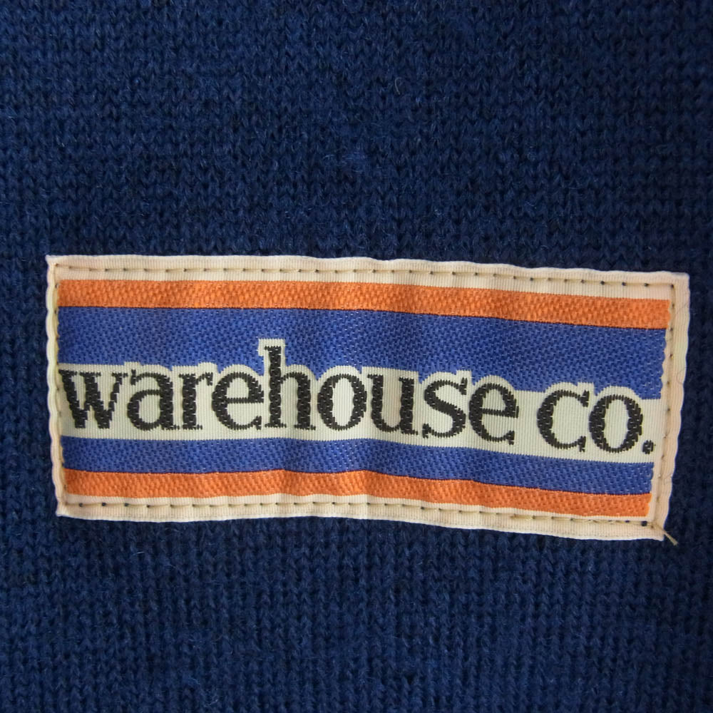 WAREHOUSE ウエアハウス パイル ジャケット フリース ジャケット 裏地ボア ブルー系 M【中古】