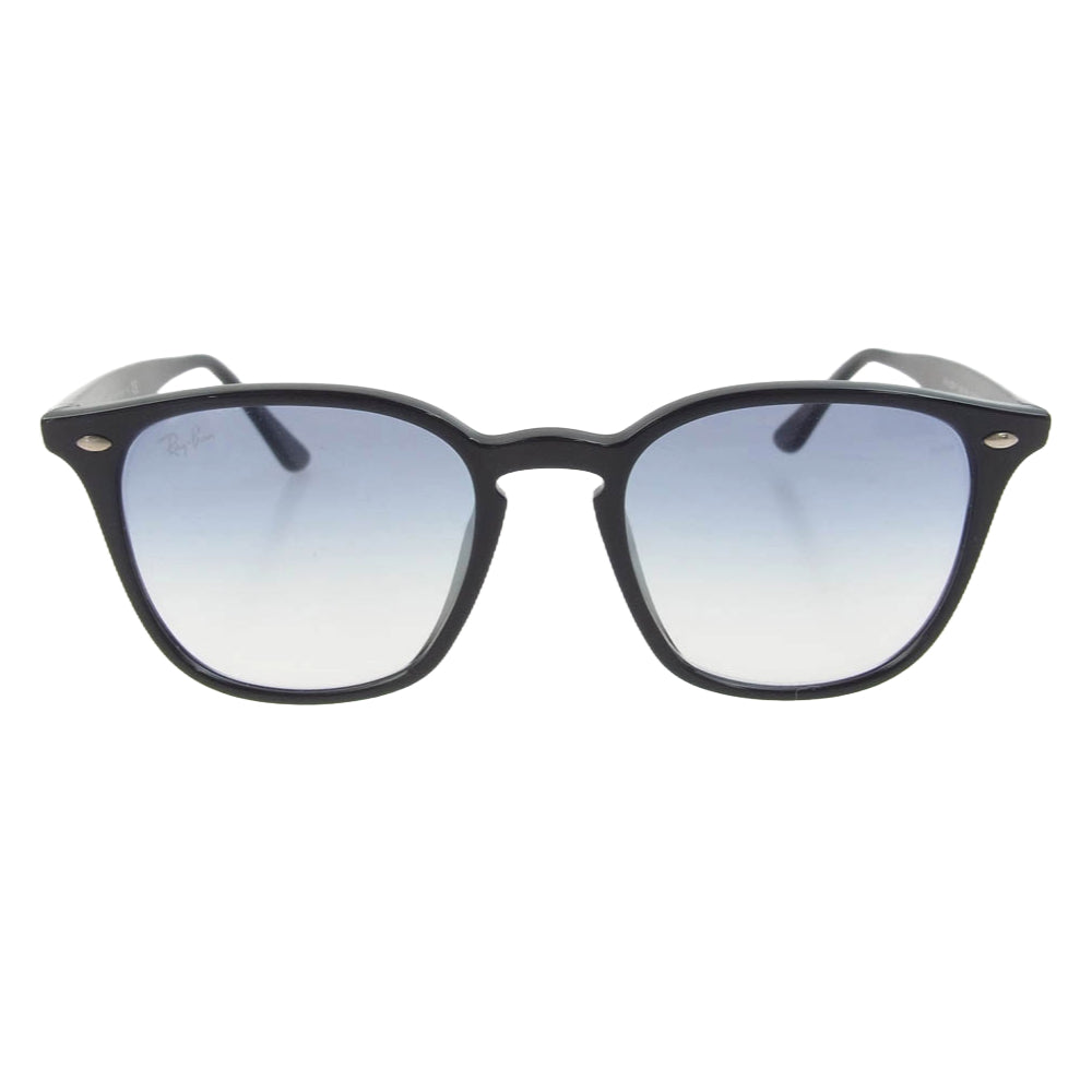 Ray-Ban レイバン 4258-F 601/19 スクエア フルフィット サングラス ブルー グラデーション レンズ ブラック系 52□20^ー150【中古】