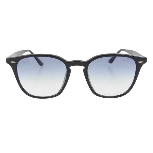 Ray-Ban レイバン 4258-F 601/19 スクエア フルフィット サングラス ブルー グラデーション レンズ ブラック系 52□20^ー150【中古】