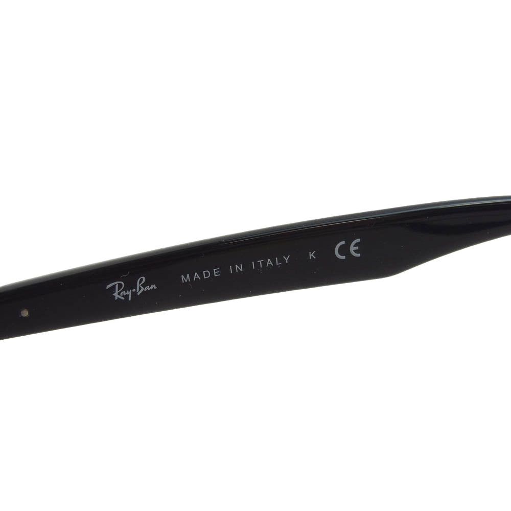 Ray-Ban レイバン 4258-F 601/19 スクエア フルフィット サングラス ブルー グラデーション レンズ ブラック系 52□20^ー150【中古】