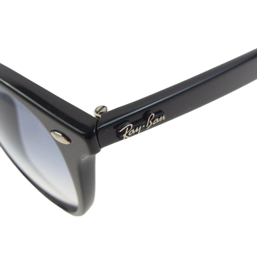 Ray-Ban レイバン 4258-F 601/19 スクエア フルフィット サングラス ブルー グラデーション レンズ ブラック系 52□20^ー150【中古】