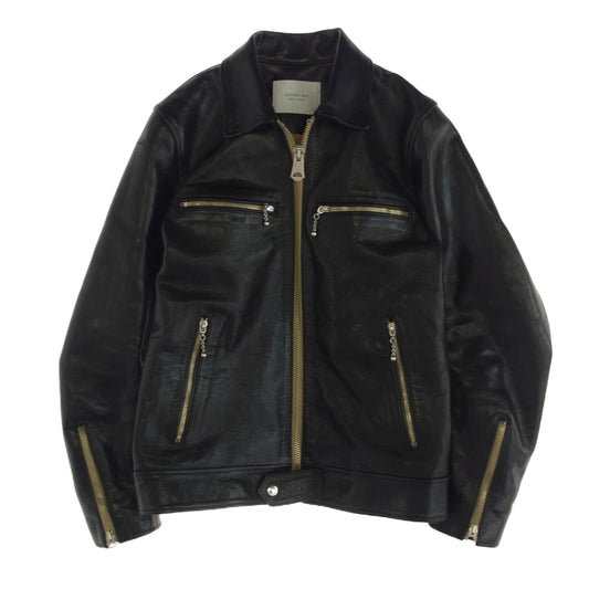 サンセットベイ GEORGIA ホースハイド シングル ライダース ジャケット ブラック系 3【中古】