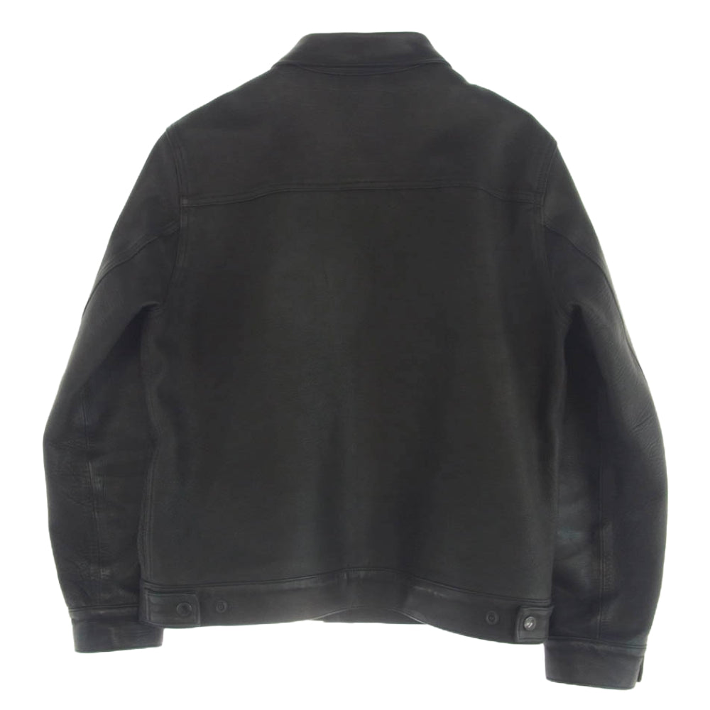 サンセットベイ NATALIE CALF HUDSON カーフレザー  ナタリーカーフ ハドソン レザー ジャケット ブラック系 2【中古】