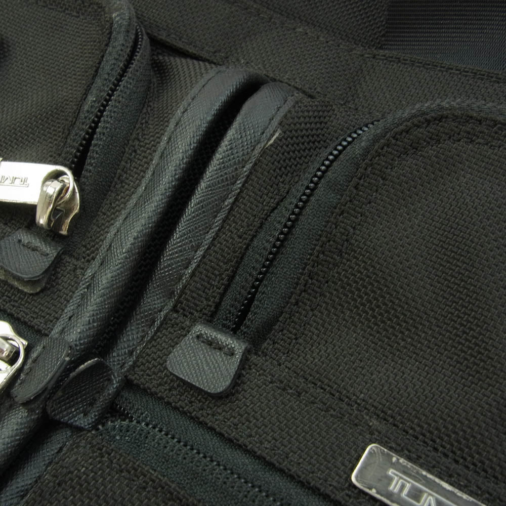 TUMI トゥミ 26142DLE3 LIMITED EDITION ジャパンリミテッド限定 Organizer Brief オーガーナイザー ブリーフケース FXTバリスティックナイロン ブラック系【中古】