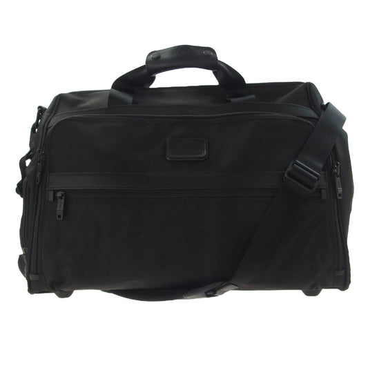 TUMI トゥミ 22126D2 ALPHA2 FRAMED SOFT DUFFEL アルファ2 フレームド ソフト ダッフル 2WAY ボストンバッグ ブラック系【中古】