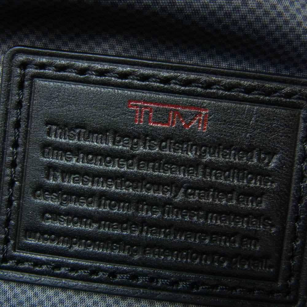 TUMI トゥミ 22126D2 ALPHA2 FRAMED SOFT DUFFEL アルファ2 フレームド ソフト ダッフル 2WAY ボストンバッグ ブラック系【中古】