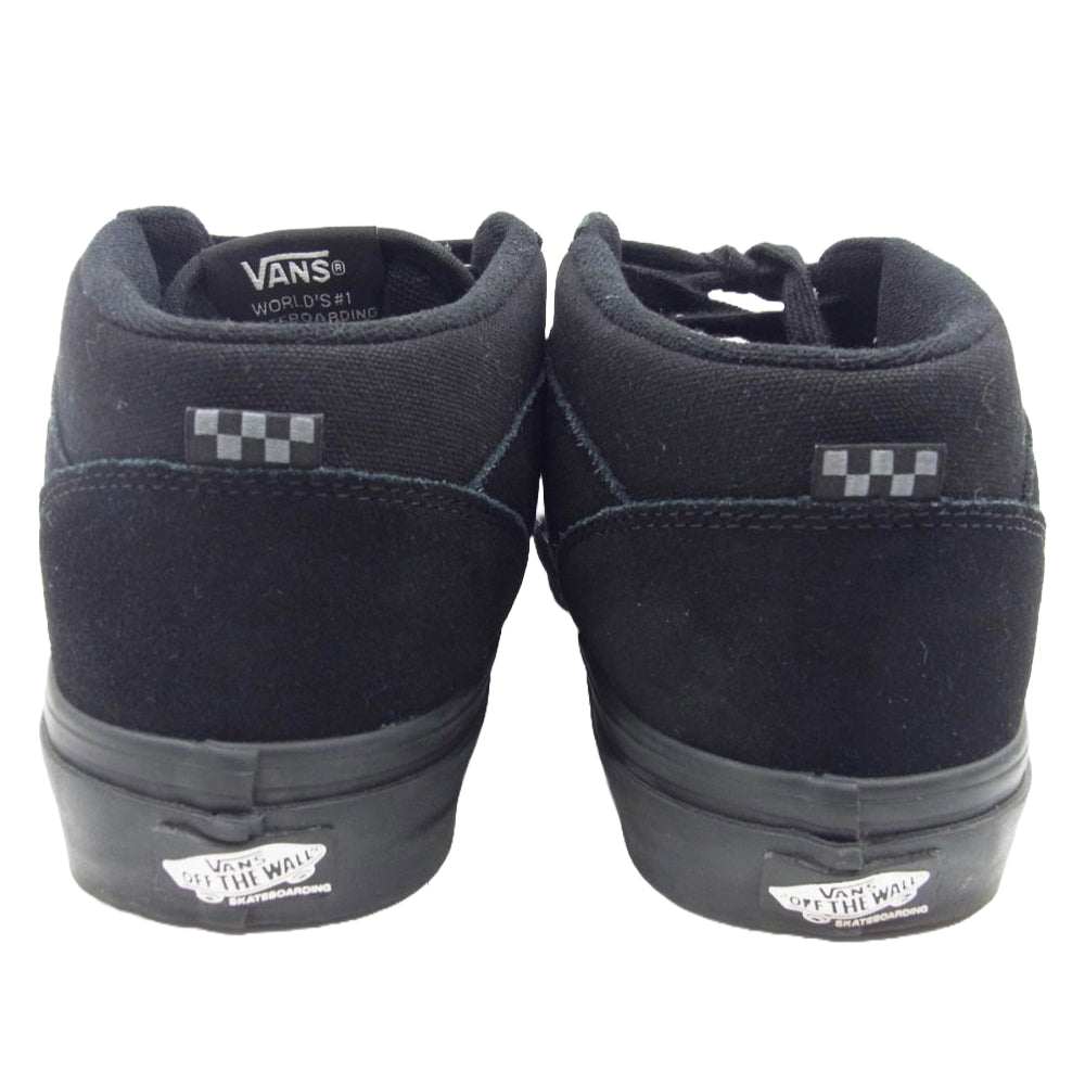 VANS バンズ VN0A5FCDBKA SKATE HALF CAB スエード スニーカー ブラック系 28.5cm【中古】