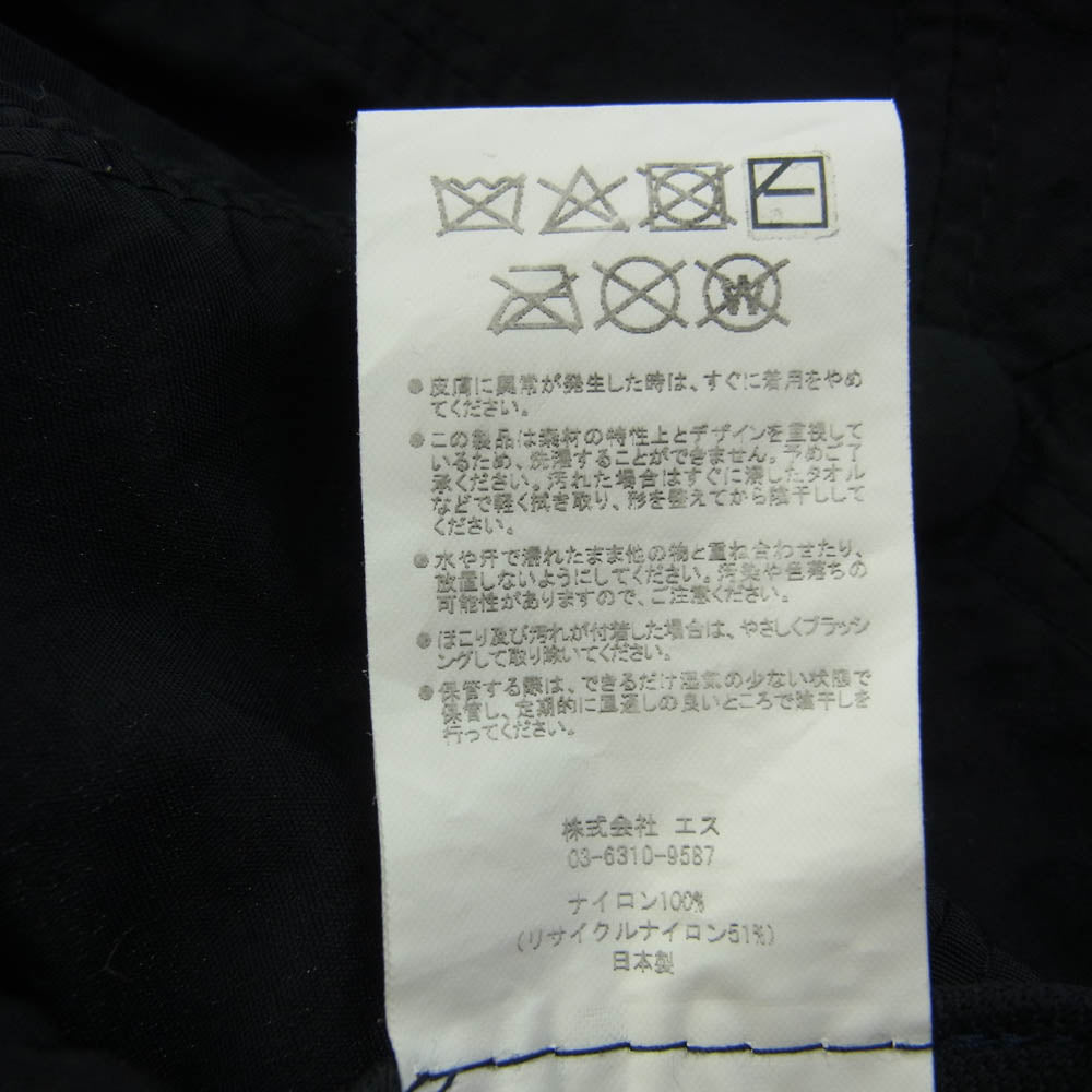 SOFT BRIM 6 PANEL CAP PEACE キャップ ブラック系【中古】