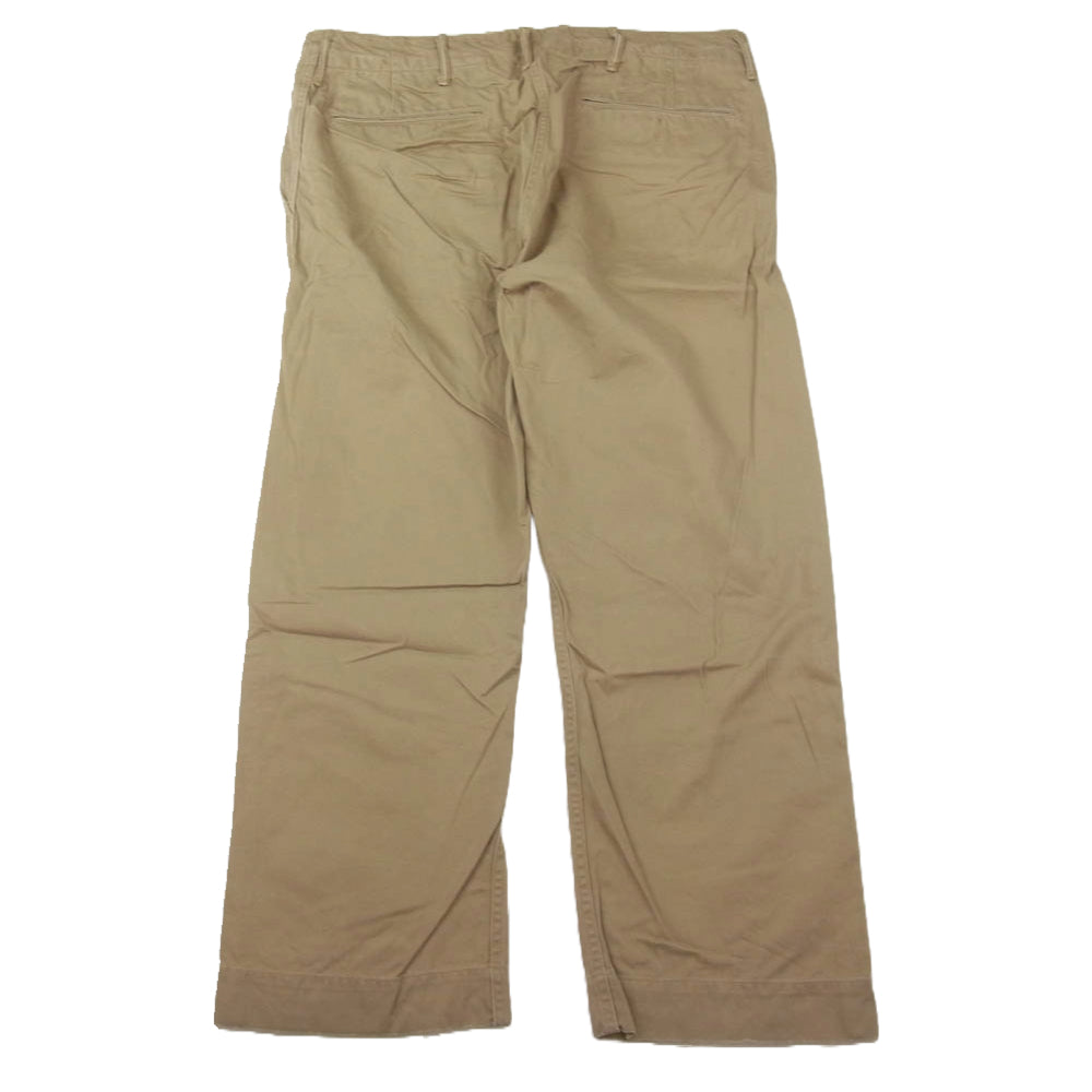 RRL ダブルアールエル VH-63 BEAMS+ 別注 ビームスプラス ミリタリー チノ パンツ ベージュ系 W33【中古】
