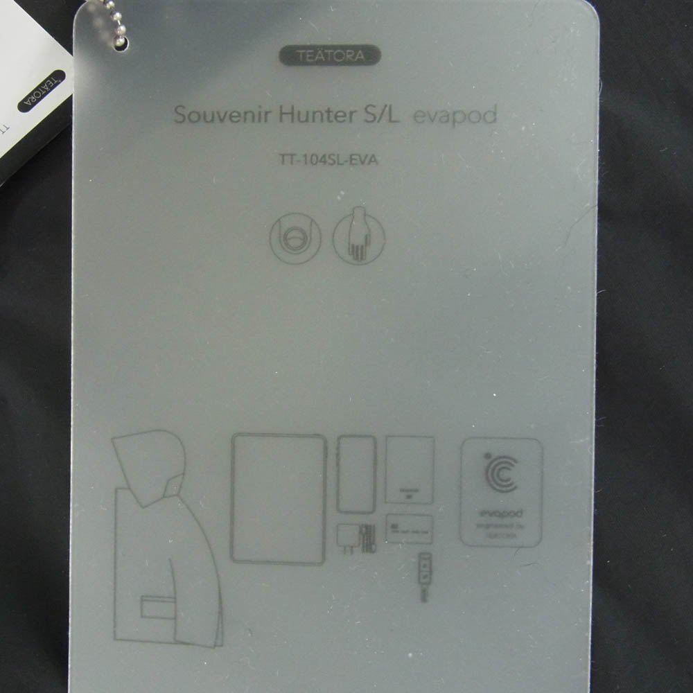 TEATORA テアトラ TT-104SL-EVA SOUVENIR HUNTER S/L EVAPOD スーベニアハンター ダウン ジャケット ブラック系 4【中古】