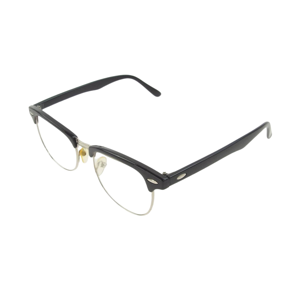 SWAGGER スワッガー ハーフリム アイウェア サングラス 眼鏡 フレーム：ブラック系【中古】