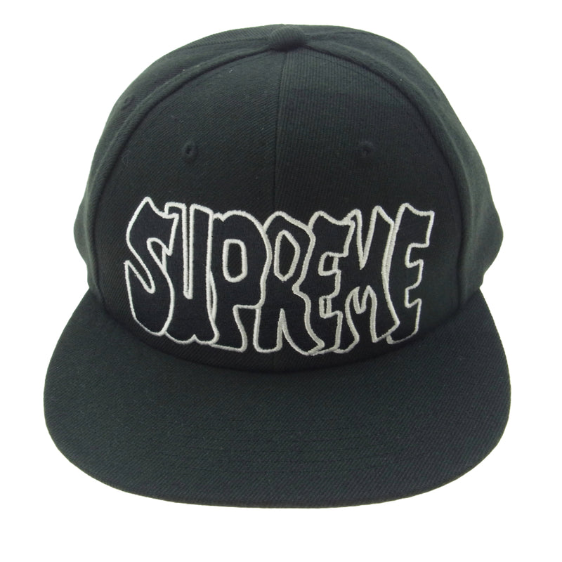 Supreme シュプリーム 24SS Creep 6-Panel クリープ 6パネル キャップ ブラック系【美品】【中古】