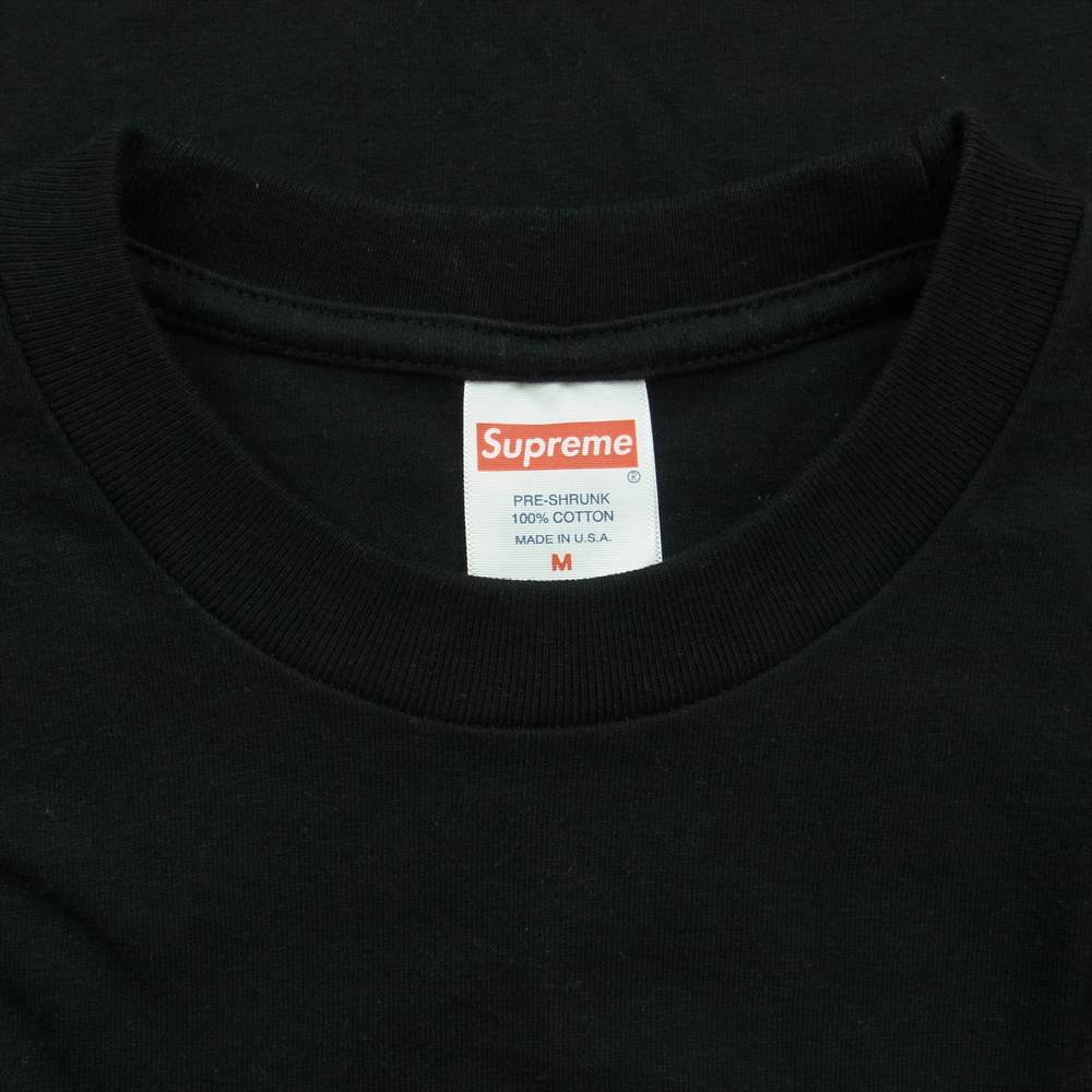 Supreme シュプリーム 23ss crown tee クラウン Tシャツ ブラック系 M【中古】