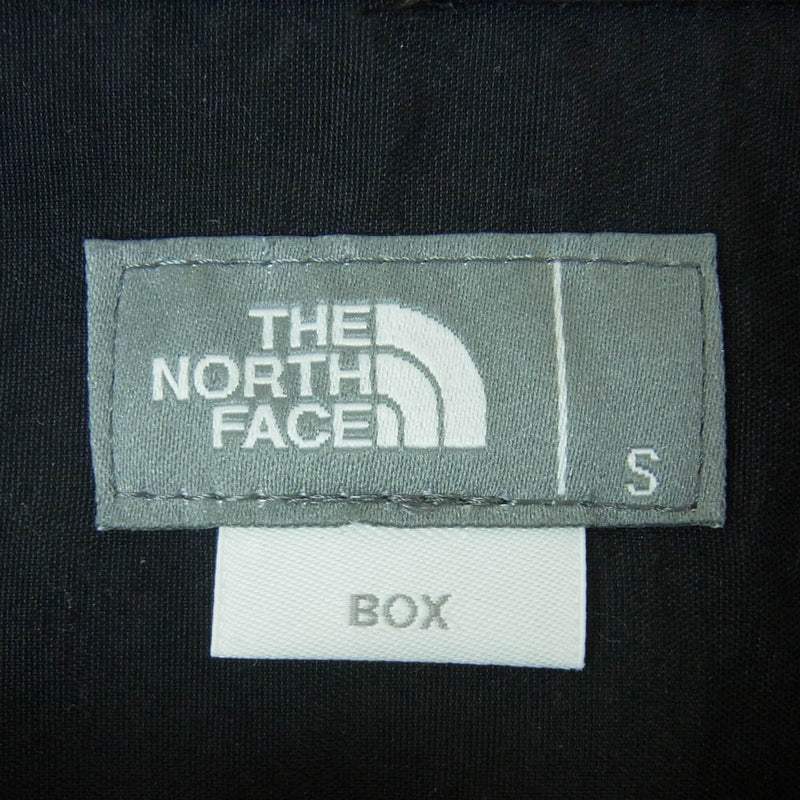 THE NORTH FACE ノースフェイス NR11961 L/S Nuptse Shirt ヌプシ 長袖 シャツ ベトナム製 カーキ系 ブラック系 S【中古】