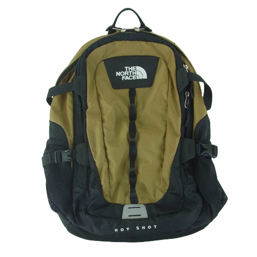 THE NORTH FACE ノースフェイス NM72006 Hot Shot CL ホット ショット クラシック リュックサック バックパック デイパック ライトブラウン系 ブラック系【中古】