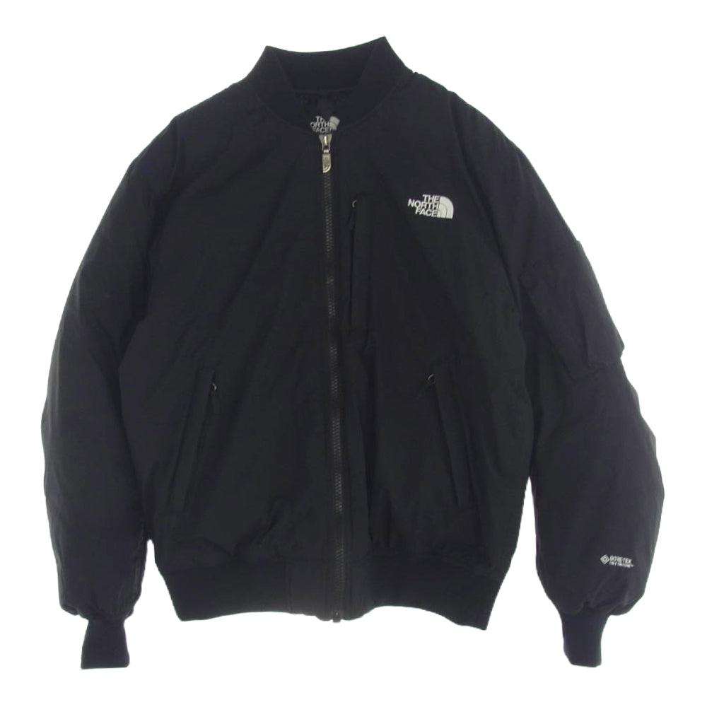 THE NORTH FACE ノースフェイス ND42330R GORE-TEX GTX ゴアテックス INSULATION BOMBER JACKET インサレーション ボンバー ダウンジャケット ブラック系 M【中古】