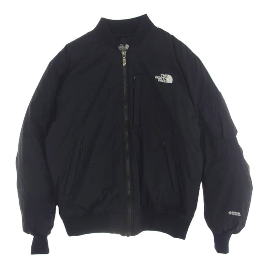 THE NORTH FACE ノースフェイス ND42330R GORE-TEX GTX ゴアテックス INSULATION BOMBER JACKET インサレーション ボンバー ダウンジャケット ブラック系 M【中古】