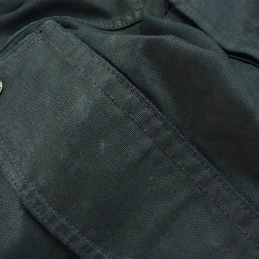 RALPH LAUREN ラルフローレン DENIM＆SUPPLY オイルド 襟コーデュロイ ジャケット ブラック系 XS【中古】