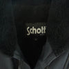 schott ショット 3132030 コードクロス ショール カラー コート ブラック系 S【中古】