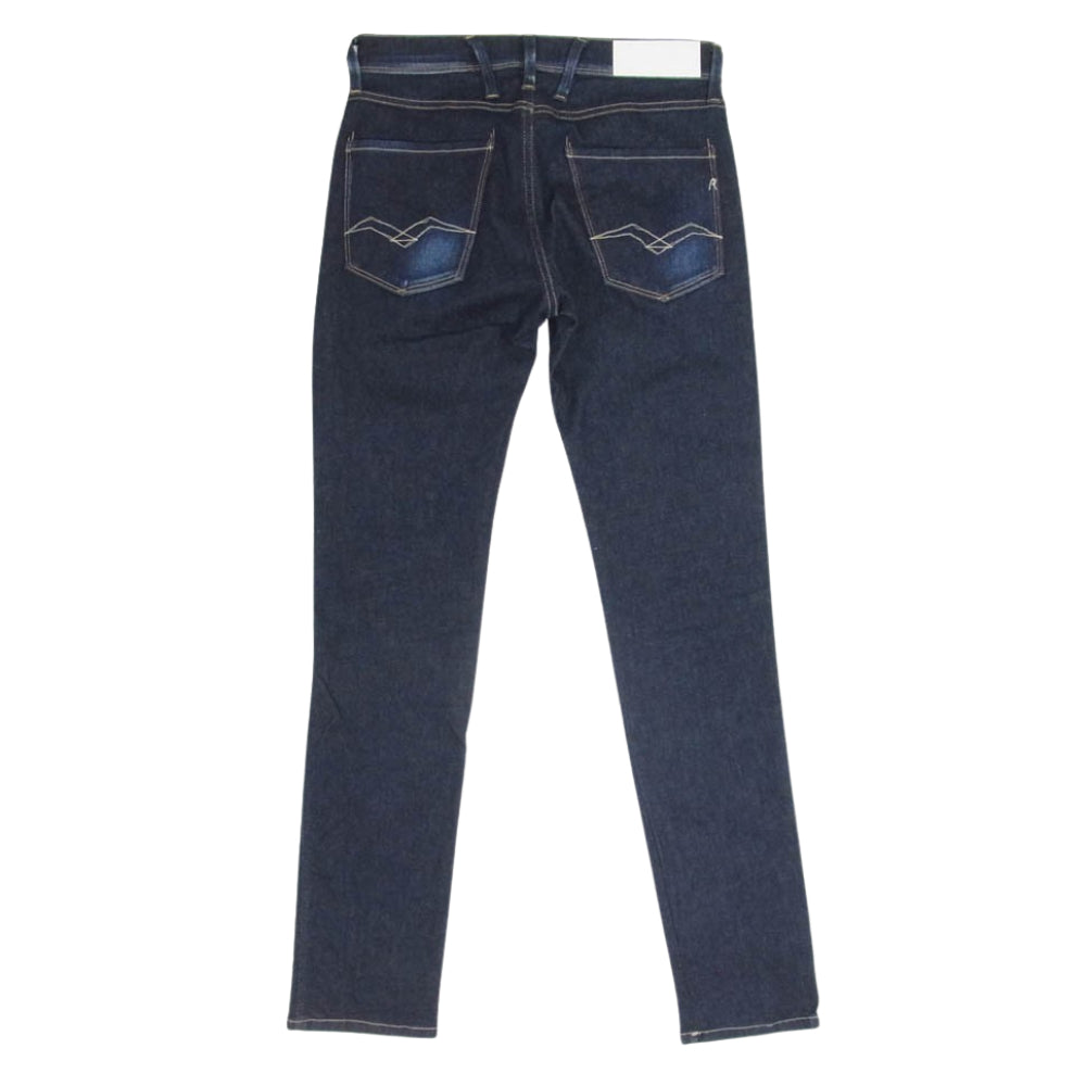 REPLAY リプレイ ANBASS HYPERFLEX 11.5oz ハイパー フレックス デニム パンツ インディゴブルー系 28【中古】