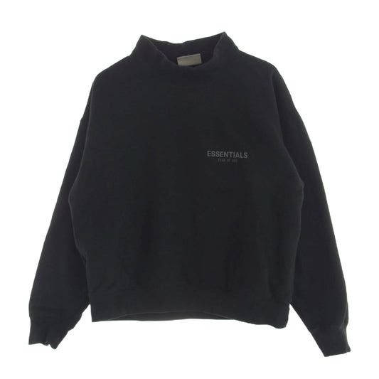 FEAR OF GOD フィアオブゴッド ESSENTIALS MOCK NECK SWEAT エッセンシャル モック ネック スウェット ブラック系 S【中古】