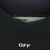 OFF-WHITE オフホワイト OMAB021R19185003 1DIAG BERNINI L/S 長袖 ロングスリーブ カットソー ブラック系 XXL【中古】