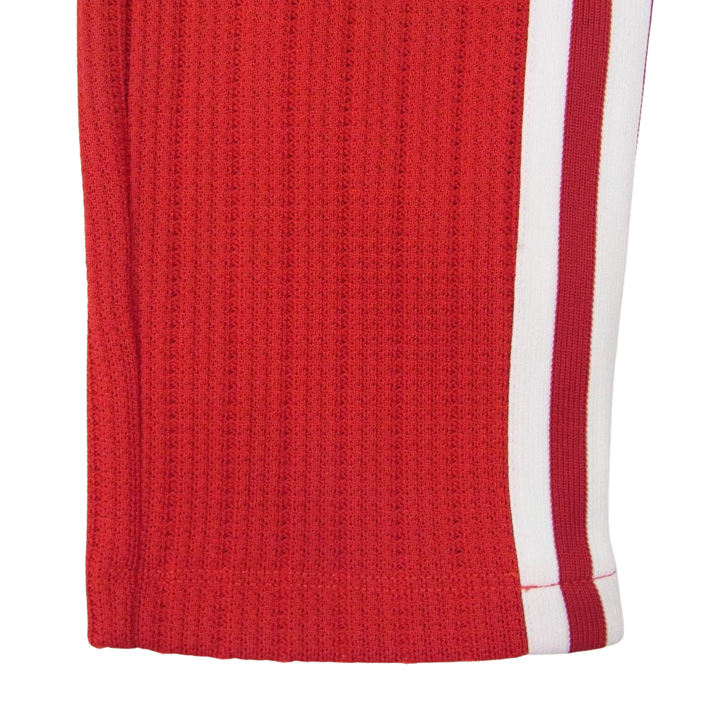 GUCCI グッチ 700501 XJEJT ADIDAS アディダス Jersey Sweatpants サイドライン ジャージー ロングパンツ ジョガーパンツ レッド系 M【極上美品】【中古】