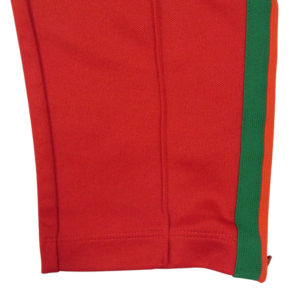 GUCCI グッチ 692109 XJEKY 6480 シェリーライン サイドライン コットンジャージー スウェットパンツ レッド系 L【新古品】【未使用】【中古】