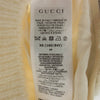 GUCCI グッチ 713023 XKCMO 9791 ADIDAS アディダス サイドライン カシミヤ混 モヘア モヘヤ ニット ショート セーター オフホワイト系 XS【極上美品】【中古】