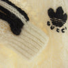 GUCCI グッチ 713023 XKCMO 9791 ADIDAS アディダス サイドライン カシミヤ混 モヘア モヘヤ ニット ショート セーター オフホワイト系 XS【極上美品】【中古】