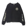 CHROME HEARTS クロムハーツ（原本無） OLD LOGO SWTSHR オールド ホースシューロゴ スウェットトレーナー ブラック系 M【中古】