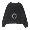 CHROME HEARTS クロムハーツ（原本無） OLD LOGO SWTSHR オールド ホースシューロゴ スウェットトレーナー ブラック系 M【中古】