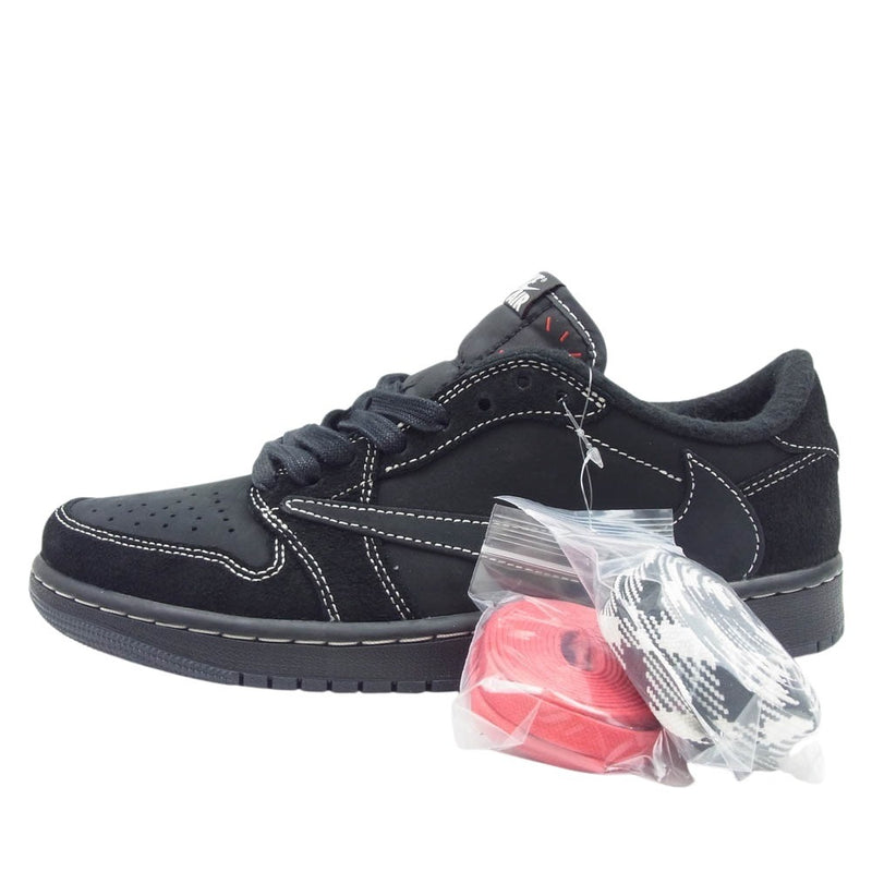 NIKE ナイキ DM7866-001 TRAVIS SCOTT トラヴィススコット AIR JORDAN 1 LOW OG SP BLACK PHANTOM エアジョーダン ローカット スニーカー ファントム ブラック系 26cm【中古】