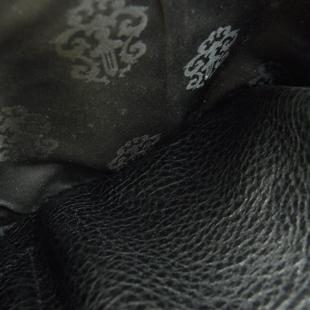 CHROME HEARTS クロムハーツ（原本無） クロスボールボタン 3フォールド カモフラ コンパクトウォレット 三つ折り財布 ブラウン系 カーキ系【中古】