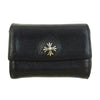 CHROME HEARTS クロムハーツ（原本無） TINY WALLET タイニーウォレット CHプラス レザー コンパクトウォレット 財布 ブラック系【中古】
