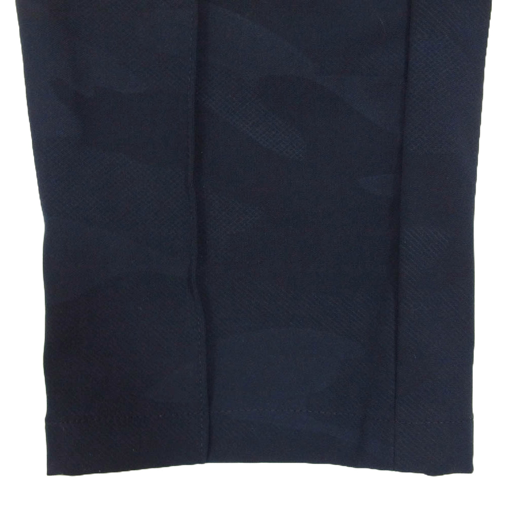 1piu1uguale3 ウノピュウノウグァーレトレ RELAX イージー スラックス パンツ ネイビー系 XL【中古】