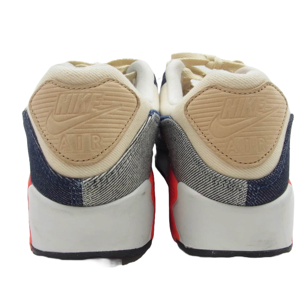 NIKE ナイキ CU1646-400 × DENHAM デンハム AIR MAX 90 INFRARED エアマックス インフラレッド マルチカラー系 26.5cm【中古】