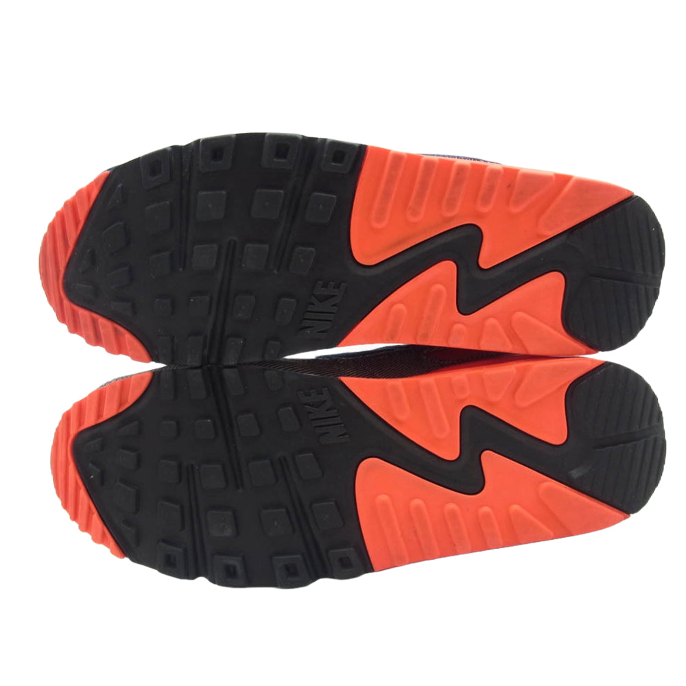 NIKE ナイキ CU1646-400 × DENHAM デンハム AIR MAX 90 INFRARED エアマックス インフラレッド マルチカラー系 26.5cm【中古】