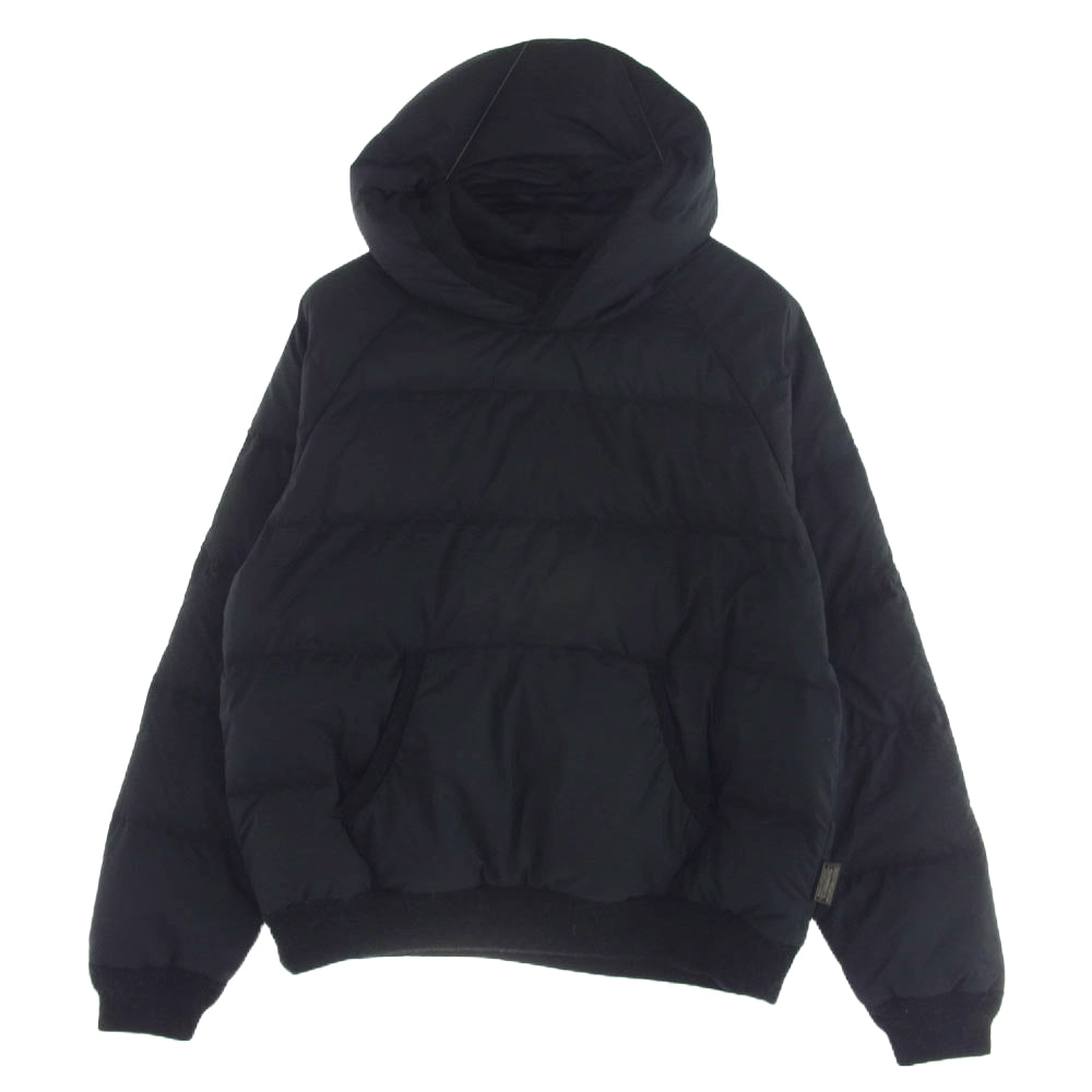 Rocky Mountain FeatherBed ロッキーマウンテンフェザーベッド 200-172-32 PULLOVER HOODIE ナイロン プルオーバー フーデッド ダウン パーカー ジャケット ブラック系 40【中古】